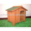 outdoor wooden dog kennel